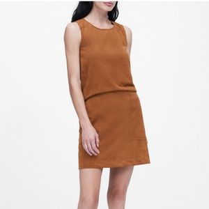 Banana Republic Vegan Suede Mini Skirt